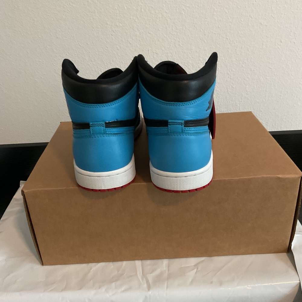 Air Jordan 1 High OG UNC to Chicago Black Blue Red Size 7.5 Men Replacement box - Picture 3 of 6
